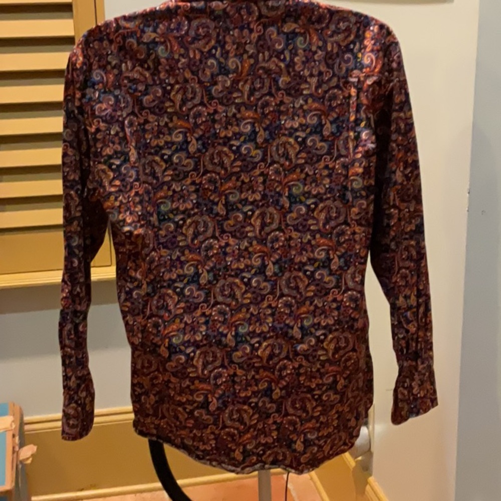 Alan Flusser Multicolor Paisley Shirt - Picture 2 of 3